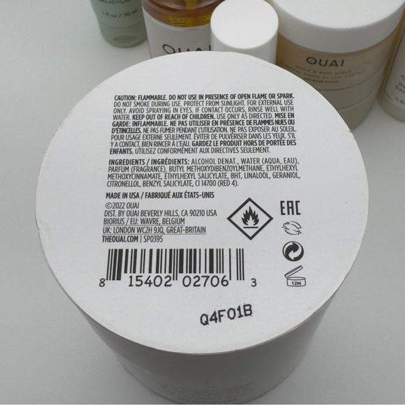 9 pc OUAI Hair Fragrance Set Melrose Place Wave Spray Scrub Shampoo Conditioner - Picture 16 of 16